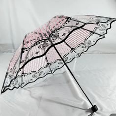 Pretty Cherry Blossom Umbrella, Pink Umbrella For Rainy Season, Pink Umbrellas For Rainy Season, Oc Clothes, Transparent Umbrella, Japanese Umbrella, Pretty Knives, Fashion Things, Oc Inspo