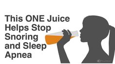 sleep apnea How To Make Juice, Holistic Health Remedies, Sleep Remedies, Health Drink