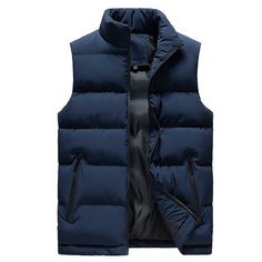 Season:Winter,Autumn / Fall; Fabric:Down; Sleeve Length:Sleeveless; Gender:Men's; Age Group:Adults'; Function:Thermal Warm,Lightweight,Sweat wicking,Breathable; Outerwear Type:Puffer Vest; Listing Date:01/15/2021; Bust:null; Length:null; Shoulder Width:null; Special selected products:COD Functional Solid Winter Vest, Functional Solid Color Winter Vest, Winter Functional Solid Vest, Casual Winter Vest, Casual Winter Vest Outerwear, Fitted Sleeveless Functional Outerwear, Fitted Outdoor Vest Outerwear, Winter Cold Weather Sleeveless Vest, Sleeveless Vest With Fleece Lining For Outdoor Activities