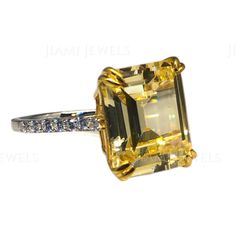 The Ring is made of a 925 Silver set with Canary Yellow Simulant Diamond CZ, Main stones can be replaced on request with a Stone Color of your choice. This item can be made in Yellow, White, or Rose Gold variations of 10K,14K,18K as per your demand. These are custom-made items and are made to order. Request to please clear all your doubts and queries before placing your order. Payment: We accept only Pay Pal Shipping:  -We use Shypmax Services  & India Post EMS Service for all Silver and Gold or Canary Yellow Diamonds, Art Jewelry Design, Sterling Silver Jewelry Handmade, Canary Yellow, India Post, Cz Ring, Handmade Wedding, Yellow Diamond, Art Jewelry