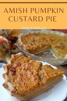 Amish Pumpkin Custard pie Dutch Pumpkin Pie, Pumpkin Enchiladas Dessert, Pumpkin Pie Dessert Recipes, Best Pumpkin Custard Pie Recipe, Pumpkin Pie With Topping, Pumpkin Torte Recipe, Sour Cream Pumpkin Pie, Pumpkin Pie Recipes Dessert, Pennsylvania Dutch Recipes Desserts