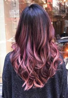 Flirty Ideas, Hair 50, Hair Color Burgundy, Burgundy Hair, Hair Shades, Ombre Hair Color, Hair Color And Cut, Hair Inspiration Color