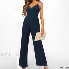 High-Waisted Bodycon Outfit with Dramatic Sleeves High Waist Outfits, Dramatic Sleeves, Bodycon Outfits, Jumpsuit Navy Blue, Navy Outfit, Sleeveless Bodycon Dress, High Waist Dress, Pant Length, Navy Blue Dresses