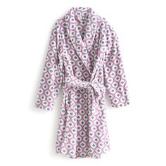 This supersoft robe will keep you cute and cozy during your morning routine or nighttime movie marathon. Outlet Exclusive Features side pockets Tie closure. Vera Bradley Outlet Fleece Loungewear Robe in Center Stage Glow Lavender, Size: 2XL/3XL Fleece Loungewear, Fleece Robe, Fashion Umbrella, One Piece Clothing, Weekend Travel Bags, Movie Marathon, One Piece Pajamas, Center Stage, Signature Design