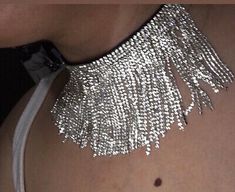 Handmade Exclusive Crystal Waterfall Rhinestone Choker Wedding Party Necklace | eBay Silver Rhinestone Necklaces For Celebration, Silver Rhinestone Necklace For Celebration, Silver Rhinestone Fringe Evening Jewelry, Silver Jewelry With Rhinestone Fringe For Evening, Silver Embellished Jewelry For Party, Silver Embellished Necklace For Gift, Silver Costume Jewelry Choker For Parties, Sparkling Silver Rhinestone Necklace For Party, Glamorous Silver Choker For Gift