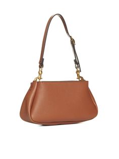 Marcie shoulder bag from CHLOÉ featuring brown, calf leather, tassel detail, top zip fastening, detachable shoulder strap and main compartment.DEPTH: 9.0 Centimetres HEIGHT: 14.0 Centimetres STRAP: 25.0 Centimetres WIDTH: 26.0 CentimetresSize Type: UniqueGender: WOMENMaterial: FURS & SKINS->CALF LEATHER100 %Color: BROWNMade in: ITProduct ID: CHC23US602K2825M*Import tax/duty will be calculated at checkout (If applicable) Brown Top Handle Shoulder Bag With Removable Pouch, Brown Leather Bag With Gold-tone Hardware, Luxury Brown Baguette Bag With Removable Pouch, Brown Leather Bag With Detachable Strap, Luxury Saddle Shoulder Bag For Everyday Use, Modern Saddle Leather Bag, Cognac Bag With Detachable Handle In Calf Leather, Cognac Satchel With Detachable Strap, Cognac Top Handle Calf Leather Shoulder Bag