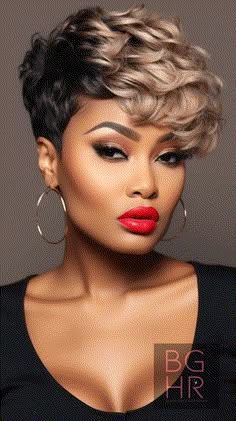 Ocean Wave Short Hairstyles, Elegant Haircuts, Short Layered Pixie, Short Cut Wigs, Layered Pixie, Short Silver Hair, Short Hair Images, Haircuts For Black Women, Layered Haircuts For Medium Hair