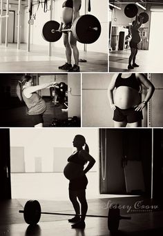 black and white photos of pregnant women doing exercises