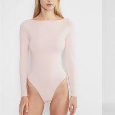 Aritzia Babaton Whitney Contour Body Suit In Camel Sold Out Online Pink Longsleeve, Feel Nothing, Aritzia Babaton, Camel Color, Bra Straps, Womens Bodysuit, Sweater And Shorts, Body Suit, Back To Black