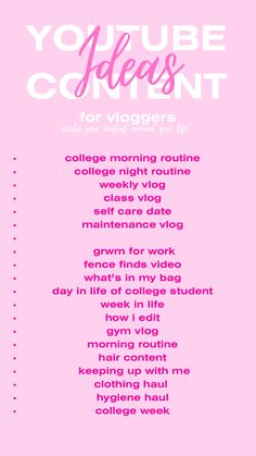 a pink poster with the words you're going to college