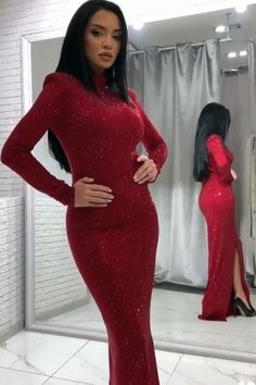 Red Sparkly Dress Short, Dresses Long Glitter, Tight Long Dress, Red Sparkly Dress, Elegant Evening Dresses Long, Prom 2023, Halter Prom Dresses, Pakistani Suit, Sequin Halter