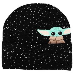 The Mandalorian Grogu, Mandalorian Grogu, Bounty Hunters, Black And White Stars, Star Wars Men, Star Wars Merchandise, Star Wars The Mandalorian, Cozy Hat, Star Wars Inspired