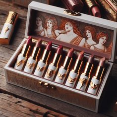 Aphrodite Makeup, Makeup Packaging, Makeup Order, Castle Aesthetic, Vintage Cosmetics, Couple Picture Poses, Brand Concept, Baroque Fashion