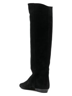 Step out in style with these knee boots from Isabel Marant. Crafted from luxurious calf leather and featuring a low block heel, these boots are both chic and comfortable. The round toe adds a touch of classic elegance to any outfit. Suede material 60mm heel height Round toe design Comfortable and stylish Prada Designer, Low Block Heels, Suede Material, Black Leather Boots, Toe Designs, Classic Elegance, Isabel Marant, Knee Boots, Leather Boots