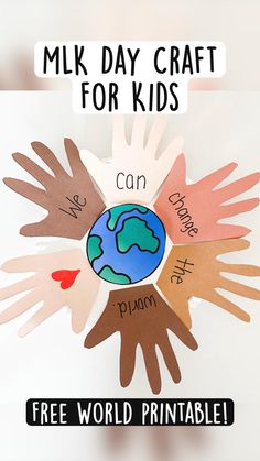 a group of children's hands with the words milk day craft for kids