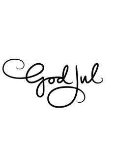 the word good luck written in cursive writing on a white background with black ink