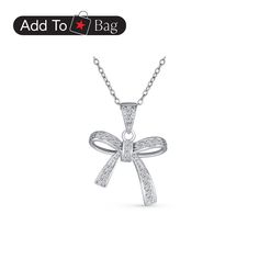 in stock Present Ribbon, Bow Pendant, Ribbon Necklace, Bow Necklace, Jewelry Dainty, Gemstone Necklace Pendant, Ribbon Bow, Bling Jewelry, Necklace For Women