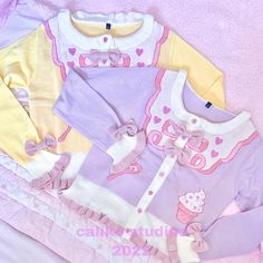 Fairy Kei Outfit, Rainbow Kawaii, Pastel Style, Space Grunge, Cute Dress Outfits, Cream Cardigan, Sweet Lolita, Pastel Rainbow, Kawaii Fashion