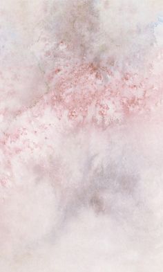 an abstract painting with pink and white colors