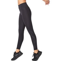 The MCS Cross Training Bonded Mid-Rise Compression Tight are 2XU's offering to fulfill your cross training needs. Your workout is dynamic and demanding, so these tights provide compressive support to improve alignment and circulation while decreasing fatigue. Multi-directional stretch ensures that the support won't limit your movements while flatlock seams work with the bonded waistband to eliminate chafing--keeping you comfortable no matter which direction you need to move next. Compression Leggings With Go-dry For Training, Sporty Compression Mid-rise Pants, Compression Mid-rise Athleisure Tights, Compression Go-dry Running Leggings, Sporty Mid-rise Compression Leggings, Compression Tights, Cross Training, Tights, Train