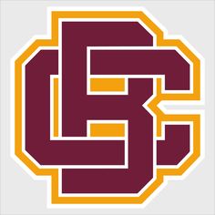 the logo for the university of southern california athletics team, which is also in red and yellow