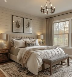 Bedroom Vibes, Bedroom Decor Inspiration, Bedroom Renovation, Dreamy Bedrooms, Spare Bedroom