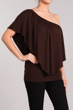 Another beautiful Chatoyant Creation. Layered 4 way convertible top, 95% Rayon 5% Spandex a great traveling companion. Great Resort or Cruise Wear! Stay Sexy! Fall 4-way Stretch Tops, Versatile Stretch Brown Top, Versatile Summer Top With 4-way Stretch, Versatile Summer Tops With 4-way Stretch, Versatile Tops With 4-way Stretch For Summer, Versatile Brown Summer Tops, Convertible Top, Cruise Wear, Medium Brown