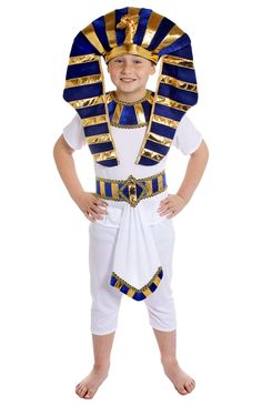 Childs Egyptian Boy Costume - I Love Fancy Dress Egyptian Custome Ideas, Costumes Beginning With E, United Nations Costume, Egyptian Fancy Dress, Custome Ideas, Egyptian Outfit, Egypt Costume, Animal Costumes For Kids, Mythical Land