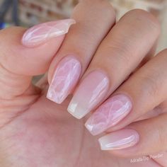 Transparent Pink Nails Acrylic, Milky Rose Nails, Milky Pink Nails, Rose Quartz Nails, Quartz Nails, Long Square Nails, Milky Nails, Quartz Nail, Dip Nails