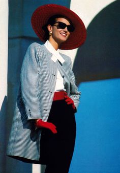 Hat Outfit, 80s Style