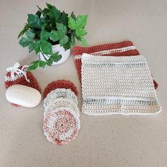 Transform your daily cleansing routine into a spa-like retreat with our Crochet Spa Set. Bid farewell to abrasive scrubbing and embrace the gentle touch your skin deserves. Indulge in the luxury of handmade washcloths and face scrubbies, meticulously crafted to provide a soothing experience for even the most sensitive skin. This eco-friendly set offers versatility with various sizes and textures, ensuring a tailored approach to your skincare. Infuse your spa experience with your favorite scents, Crochet Spa Set, Handmade Washcloths, Face Scrubbies, Cleansing Routine, Spa Set, Gift For Mothers Day, Soap Saver, Boho Handmade, Bath Set