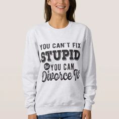 Halloween Divorce Party, Crew Neck Sweatshirt With Funny Text For Streetwear, Funny Slogan Crew Neck Sweatshirt, Funny Slogan Sweatshirt With Crew Neck, Funny Crew Neck Sweatshirt With Relaxed Fit, Funny Relaxed Fit Crew Neck Sweatshirt, Relaxed Fit Crew Neck Sweatshirt With Funny Text, It Humor, Divorce Celebration