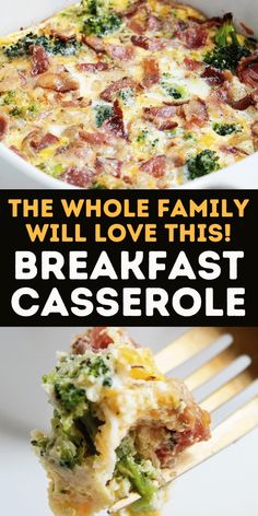 the whole family will love this breakfast casserole