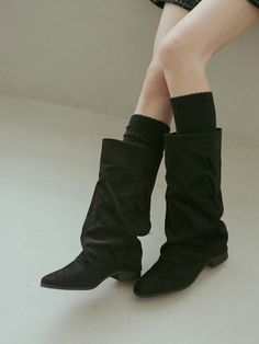 Composition : Artificial LeatherColor : Black, Black SuedeCountry of Origin : CHINA Black Cotton Knee-high Leg Warmers, Long Boots, Leg Warmers, Over The Knee, Boot Shoes Women, Knee High Boots, Knee High, Shoe Boots, Women Shoes