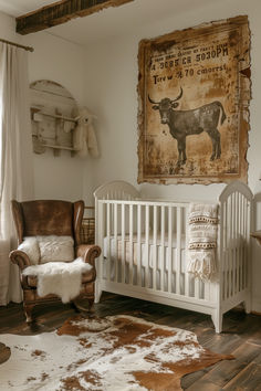 nursery decor, nursery ideas, cowboy nursery, western nursery Western Theme Nursery Girl, Rodeo Nursery Theme, Western Cowboy Nursery, Southern Nursery Ideas, Cowboy Nursery Decor, Western House Decor Ranch Style Rustic, Western Baby Nursery Ideas, Farm Room Ideas Bedrooms, Boy Nursery Western