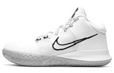 If you're a Nike Kyrie Flytrap fan, you'll want to get your hands on the latest EP 'White Metallic Silver'. It's the perfect combination of style and performance that has made the Kyrie Irving-inspired shoe a favorite among players and sneaker enthusiasts alike. The unique multidirectional traction pattern provides excellent grip across all court surfaces while Flywire cables wrap around your foot securely. Plus, this shoe is both lightweight and comfortable - so it's perfect for those long hours of practice or competitive play. Mens Volleyball Shoes, Cheap Volleyball Shoes, Nike Volleyball Shoes, Volleyball Sneakers, Nike Kyrie Flytrap, Best Volleyball Shoes, Best Basketball Shoes, White Basketball Shoes, Shoe Inspiration