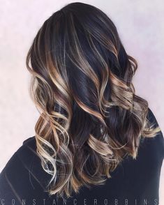 Summer Hair Dark Brown, Dark Brown Hair Balayage Summer, Summer Highlights For Dark Brown Hair, Hair Peekaboo, Highlights For Dark Brown Hair, Peekaboo Highlights, Black Hair With Highlights, Dark Hair With Highlights, Caramel Hair