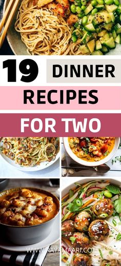 the top ten dinner recipes for two