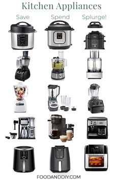 there are many appliances and blenders on this page to help you find the best ones for your kitchen appliance