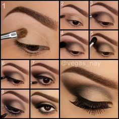 Smokey Cat Eye | Smoking! | Best makeup tutorials from MakeupTutorials.com #MakeupTutorials #MakeupTutorials Best Natural Makeup, Best Eyeshadow, Eye Makeup Tips