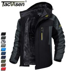 Men's Winter Ski Jacket Waterproof Snow Coat Snowboard Fleece Lining Warm Jacket    Buy together and enjoy Volume Price   Featured Item :        Package Include：    * Men's Winter Outdoor Skiing Ice Jacket which color and size you have paid (Without other fittings)   Features：   Material: Durable Nylon Fabric & Fleece Lined     【Waterproof】Mens winter coats made of waterproof breathable fabric, also can fights bad rainy or misty weather, keep your body always dry and comfortable when you are skiing, snowboarding, hunting, hiking. (Zipper head has been adjusted on the right)     【Windproof】1. Adjustable cuffs and adjustable hem with buckle, help seal in warmth; 2. Detachable storm hood, stand collar, and full zipper closure, all the well-designs keep out the wind effectively; 3. Wear a resi Misty Weather, Mens Winter Coats, Snow Coat, Buy Coats, Work Coat, Winter Work, Mens Winter Coat, Hat Patches, Snowboard Jacket