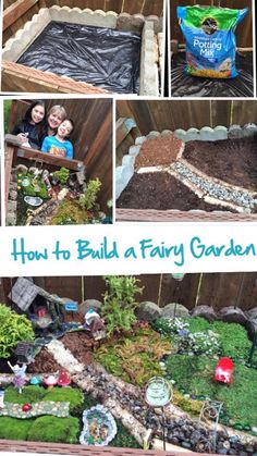 how to build a fairy garden