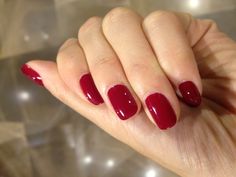 Nails Painted, Red Nail, Popular Nails, Manicure Y Pedicure, Classy Nails, Chic Nails, Nail Paint, Perfect Nails