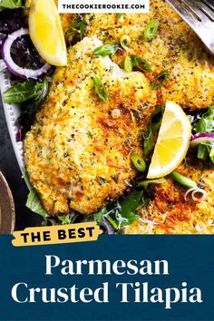 the best parmesan crusted tilapia recipe