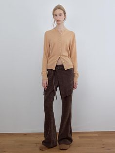 Composition : 95% POLYESTER, 5% SPANCountry of Origin : Republic of Korea Brwon Skirt, Layered Pants, Pants Brown, Corduroy Skirt, Pants Straight, Composition, Skirt, Clothes For Women, The Originals