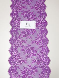 "Lilac with pink color lace trimming. Both sides scalloped. Width: 21 cm/8.3 inches Item number: L9230 Price is set for one meter/yard. You will receive the fabric in one continuous piece if you purchase more than 1 meter/yard. IMPORTANT! Maximum one piece length of this lace trimming is 3 meters/yards. If you buy more than 3 meters/yards of this lace trimming you will receive it in several pieces. Actual color may vary greatly form the color you see on screen. It depends on your devices screen Pink Fitted Lace For Party, Fitted Pink Lace For Party, Pink Crochet Lace For Party, Purple Lace Fabric, Purple Lace Embroidered Fabric For Wedding, Purple Lace Trim Brief Bottoms, Party Purple Lace Embroidered Fabric, Purple Lace Fabric Pattern, Black Lace Fabric