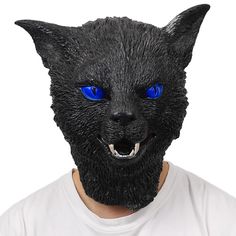 PRICES MAY VARY. 【Halloween Costume Hit】:Hit for Halloween Party, Christmas, Easter, Carnival, Costume parties, tag party,fun meme, photo booth, stage performance ,buy for gag gift. 【 Halloween Devil Cat Costume Addition】: black cat mask made of a nice flexible latex, fit almost of adult to wear cat full head mask have room to spare when you wear the mask.There is a latex smell when you first open the animal head mask, so we recommend that you let it air out for a day or two before use. 【Vision Halloween Cat Costume Accessories For Cosplay, Cat Design Costume Accessories For Halloween Cosplay, Halloween Cat Design Costume Accessories For Cosplay, Black Cat Design Costume Accessories For Cosplay, Cat Ears Costume Accessories For Costume Party, Punk Style Cat Ears Halloween Costume Accessories, Punk Halloween Cat Ears Costume Accessories, Punk Halloween Costume Accessories With Cat Ears, Black Cat Design Costume Accessories For Halloween