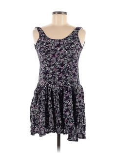 Brandy Melville Casual Dress Size: One Size Purple Dresses - used. 58% Cotton, 42% Viscose, | Brandy Melville Casual Dress: Purple Dresses - Used Sleeveless Mini Dress With Floral Print, Purple Dresses, Dress Purple, Purple Dress, Brandy Melville, Do Good, Second Hand Clothes, Casual Dresses For Women, Clean Out