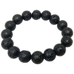 Fall in love with this Lava Stone stretch bead bracelet! Dress it up or dress it down, this bracelet is a sure must have with any look! Each individual bracelet is composed of 12mm Lava Stone beads that have a rich shade of black. Lava Stone is a molten rock that has solidified and cooled after it was thrown out of a volcano during its eruption. Since originally the lava stones contain a rough and bumpy texture, they are smoothed down for a comfortable wear. Here at Gem Avenue, we pride ourselve Casual Hand-strung Lava Stone Beaded Bracelets, Casual Hand-strung Beaded Bracelets With Lava Stone, Casual Beaded Lava Stone Bracelets, Casual Stretch Bracelet With 8mm Lava Stone Beads, Casual Hand-strung Lava Stone Bracelets, Casual Beaded Lava Stone Jewelry, Casual Black Lava Stone Beaded Bracelets, Casual Black Beaded Lava Stone Bracelets, Casual Lava Stone Jewelry With 8mm Beads