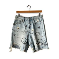 Wild Fable High Rise Bermuda Denim Shorts Brand New, Without Tags Size: 6 Measurements: Waist 30” Rise 11.5” Inseam 8” 100% Cotton Wild Fable, High Rise, Jean Shorts, Denim Shorts, Doodles, Womens Shorts, Brand New, Women Shopping, Blue